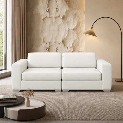 Sectionnel modulaire Nova - Cuir