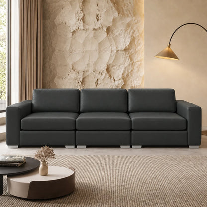 Sectionnel modulaire Nova - Cuir