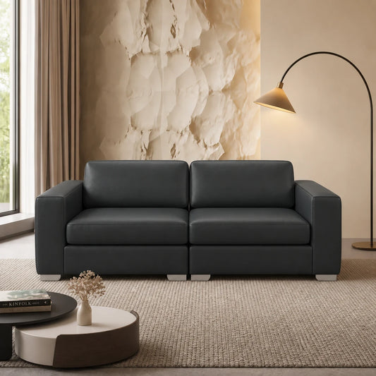 Sectionnel modulaire Nova - Cuir