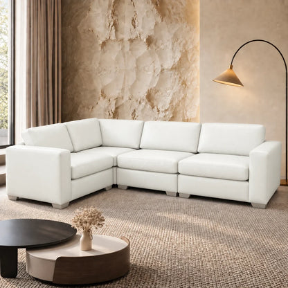 Sectionnel modulaire Nova - Cuir