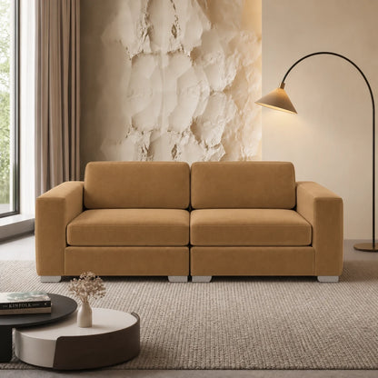 Sectionnel modulaire Nova - Velours