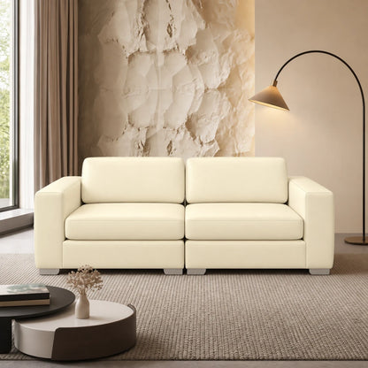 Sectionnel modulaire Nova - Cuir