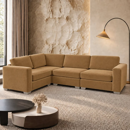Sectionnel modulaire Nova - Velours