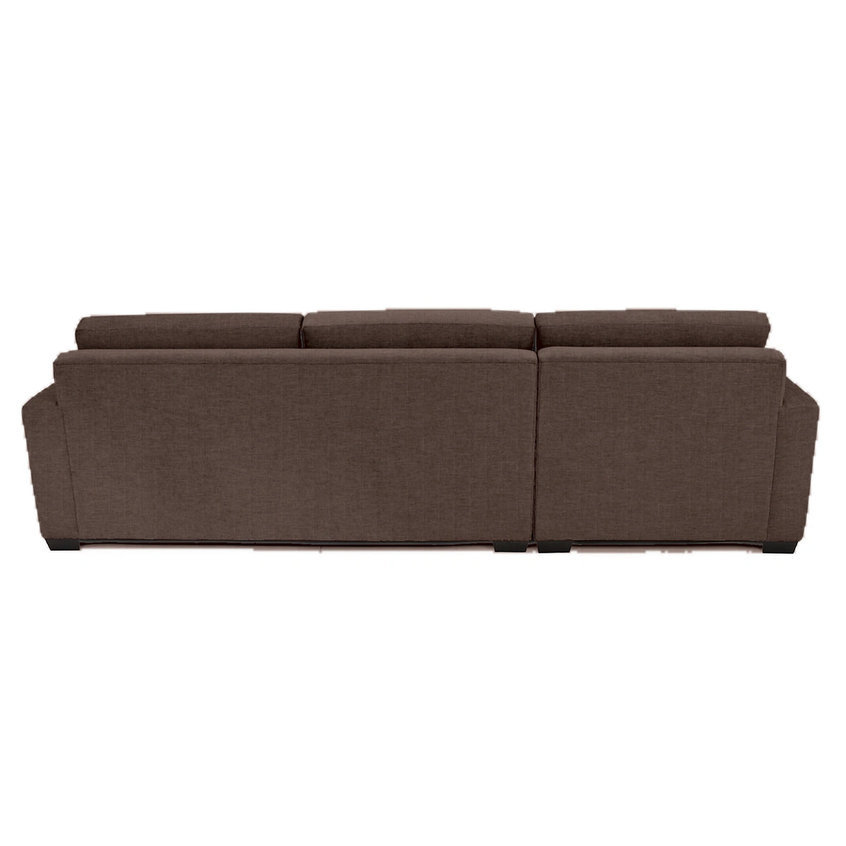 Canapé d'angle Mesa avec méridienne à droite - Cuir