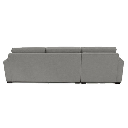 Canapé d'angle Mesa avec méridienne à droite - Tissu
