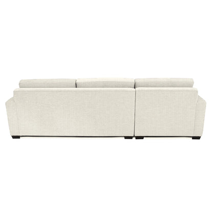 Canapé d'angle Mesa avec méridienne à droite - Tissu