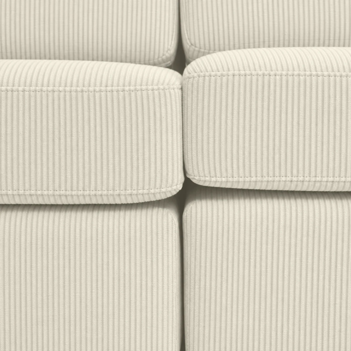 Canapé d'angle modulable Nova - Corduroy
