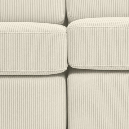 Canapé d'angle modulable Nova - Corduroy