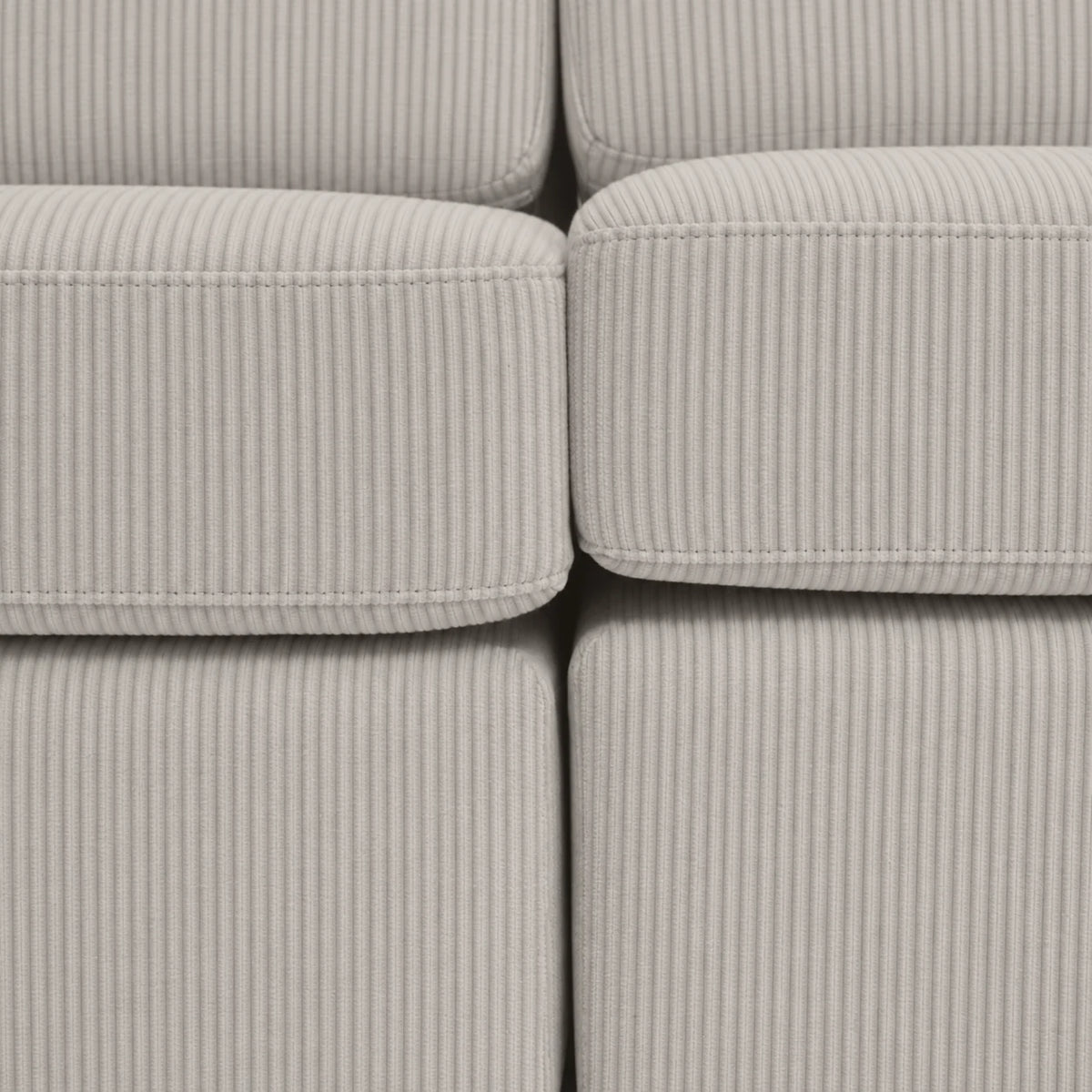 Canapé d'angle modulable Nova - Corduroy