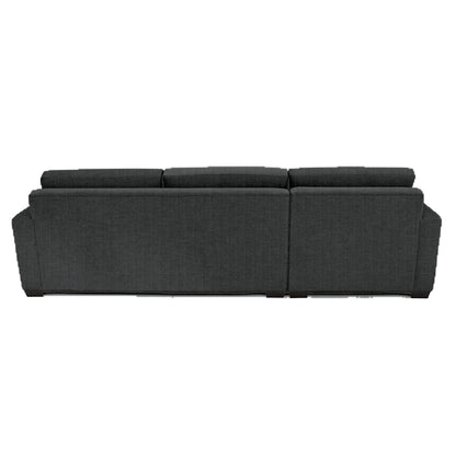 Canapé d'angle Mesa avec méridienne à gauche - Cuir
