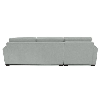 Canapé d'angle Mesa avec chaise longue à gauche - Tissu