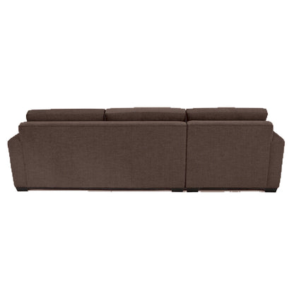Canapé d'angle Mesa avec méridienne à gauche - Cuir