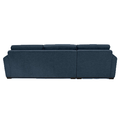 Canapé d'angle Mesa avec chaise longue à gauche - Tissu