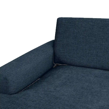 Canapé d'angle Mesa avec méridienne à droite - Tissu