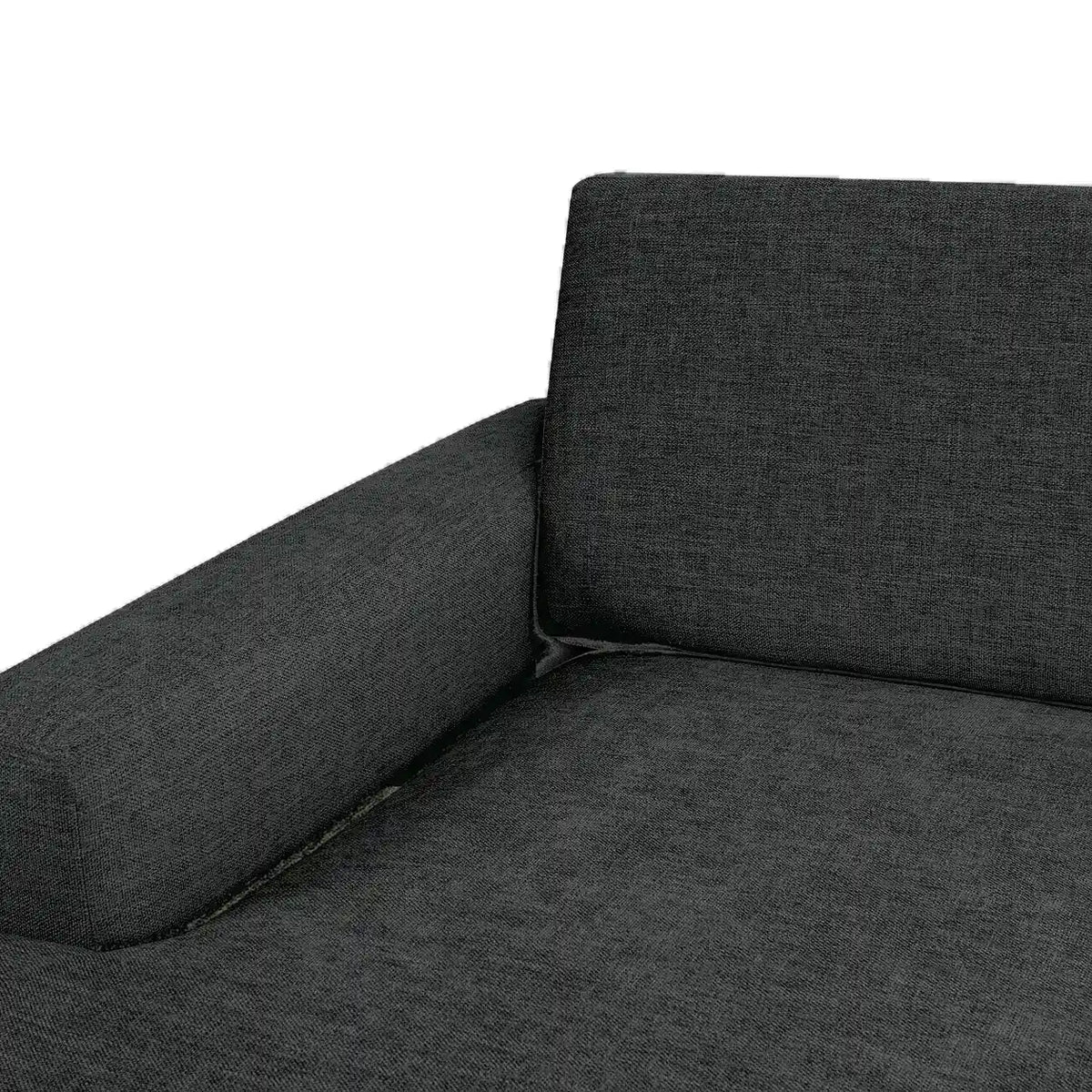 Canapé d'angle Mesa avec méridienne à droite - Tissu