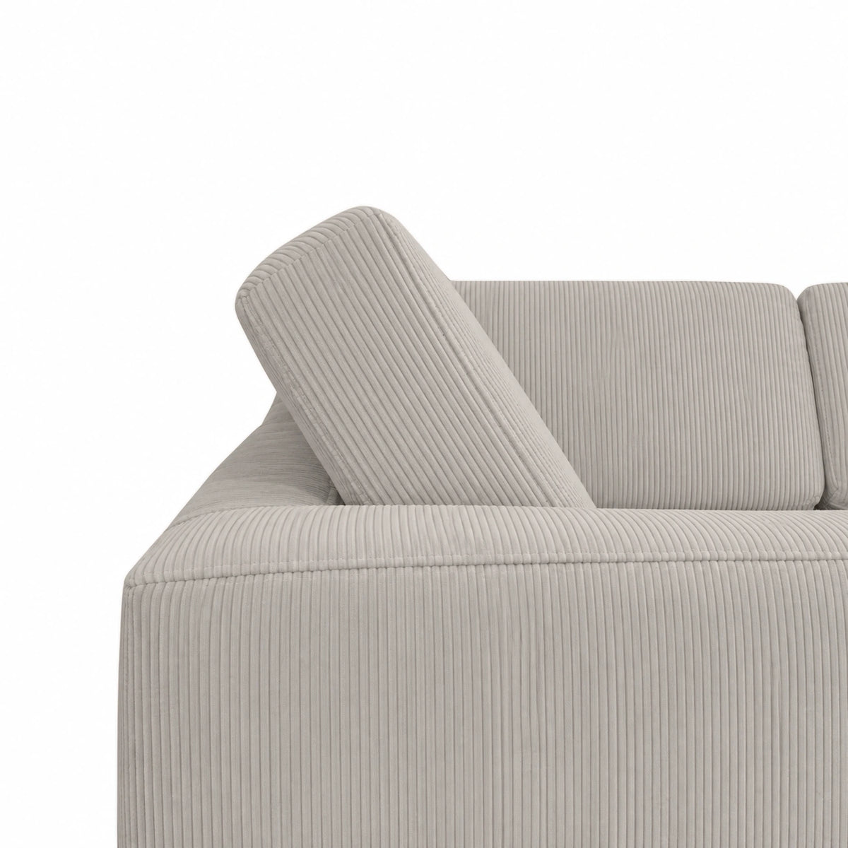 Canapé d'angle modulable Nova - Corduroy