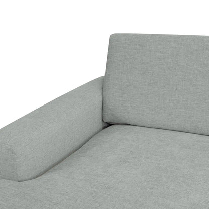 Canapé d'angle Mesa avec chaise longue à gauche - Tissu