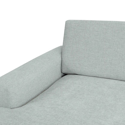 Canapé d'angle Mesa avec chaise longue à gauche - Tissu