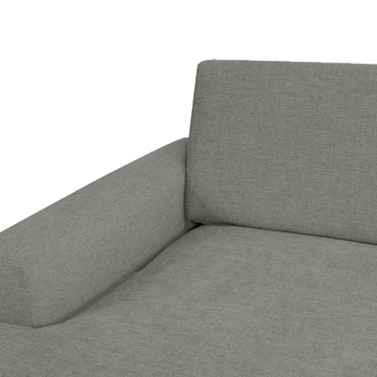 Canapé d'angle Mesa avec chaise longue à gauche - Tissu