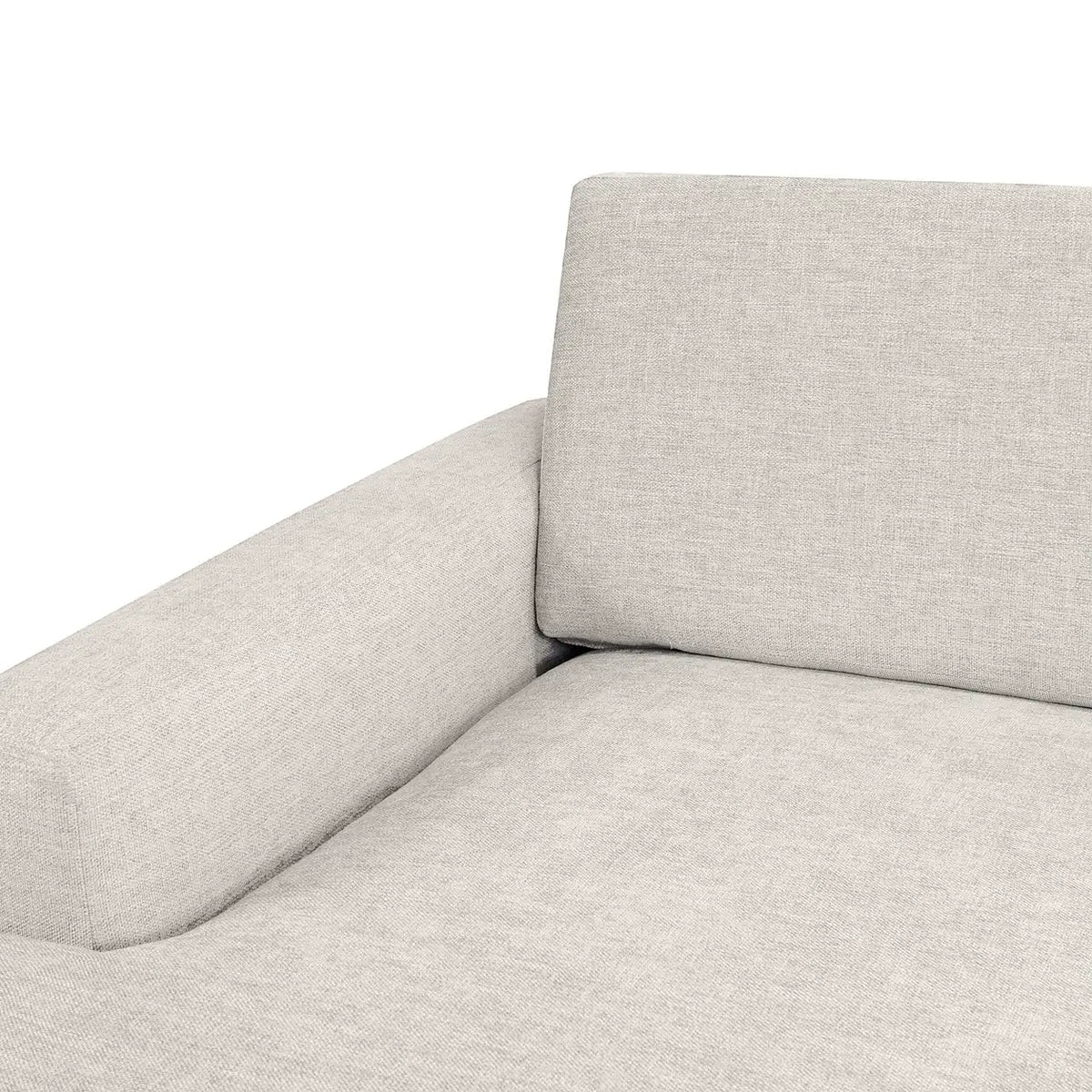 Canapé d'angle Mesa avec chaise longue à gauche - Tissu