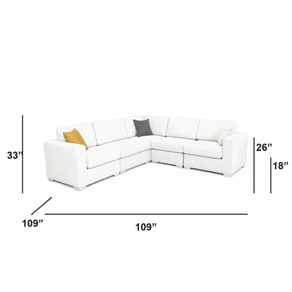 Sectionnel modulaire Nova - Cuir