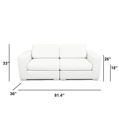 Sectionnel modulaire Nova - Cuir