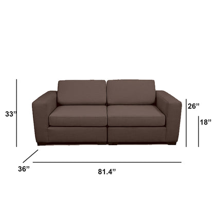 Sectionnel modulaire Nova - Cuir