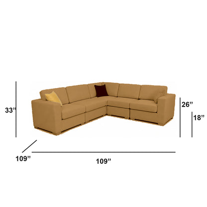 Sectionnel modulaire Nova - Velours