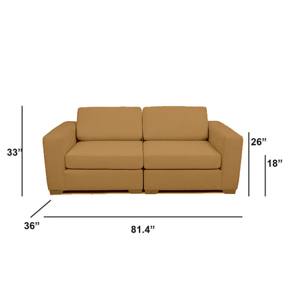 Sectionnel modulaire Nova - Velours