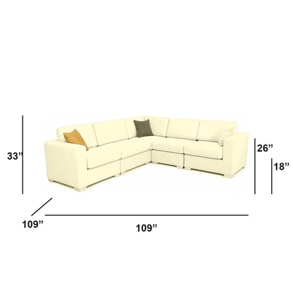 Sectionnel modulaire Nova - Cuir