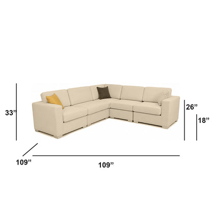 Sectionnel modulaire Nova - Cuir