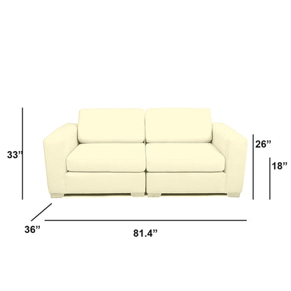 Sectionnel modulaire Nova - Cuir