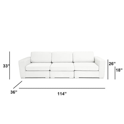 Sectionnel modulaire Nova - Cuir