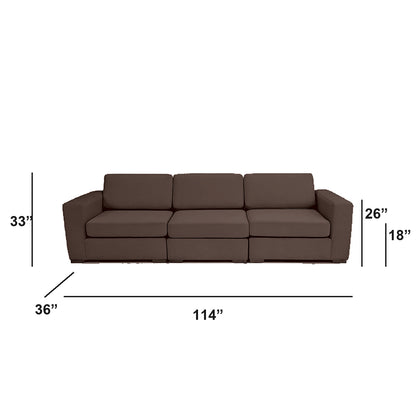 Sectionnel modulaire Nova - Cuir