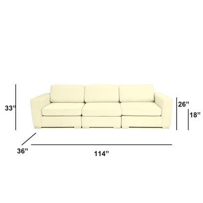 Sectionnel modulaire Nova - Cuir