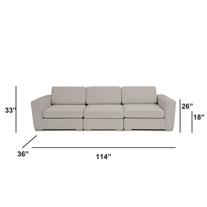 Canapé d'angle modulable Nova - Corduroy