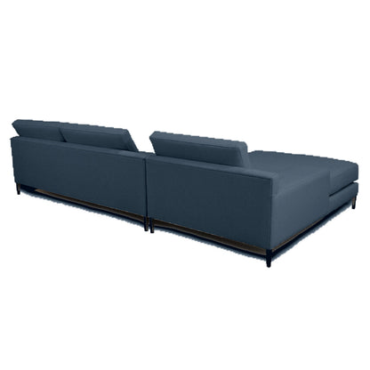 Sectionnel Boreal - chaise longue et causeuse - tissu