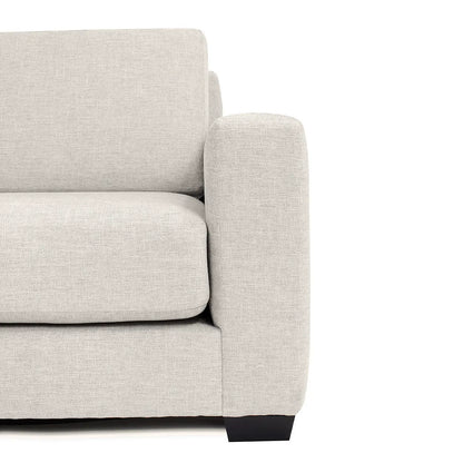 Canapé d'angle Mesa avec chaise longue à gauche - Tissu