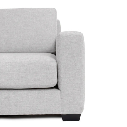 Canapé d'angle Mesa avec chaise longue à gauche - Tissu
