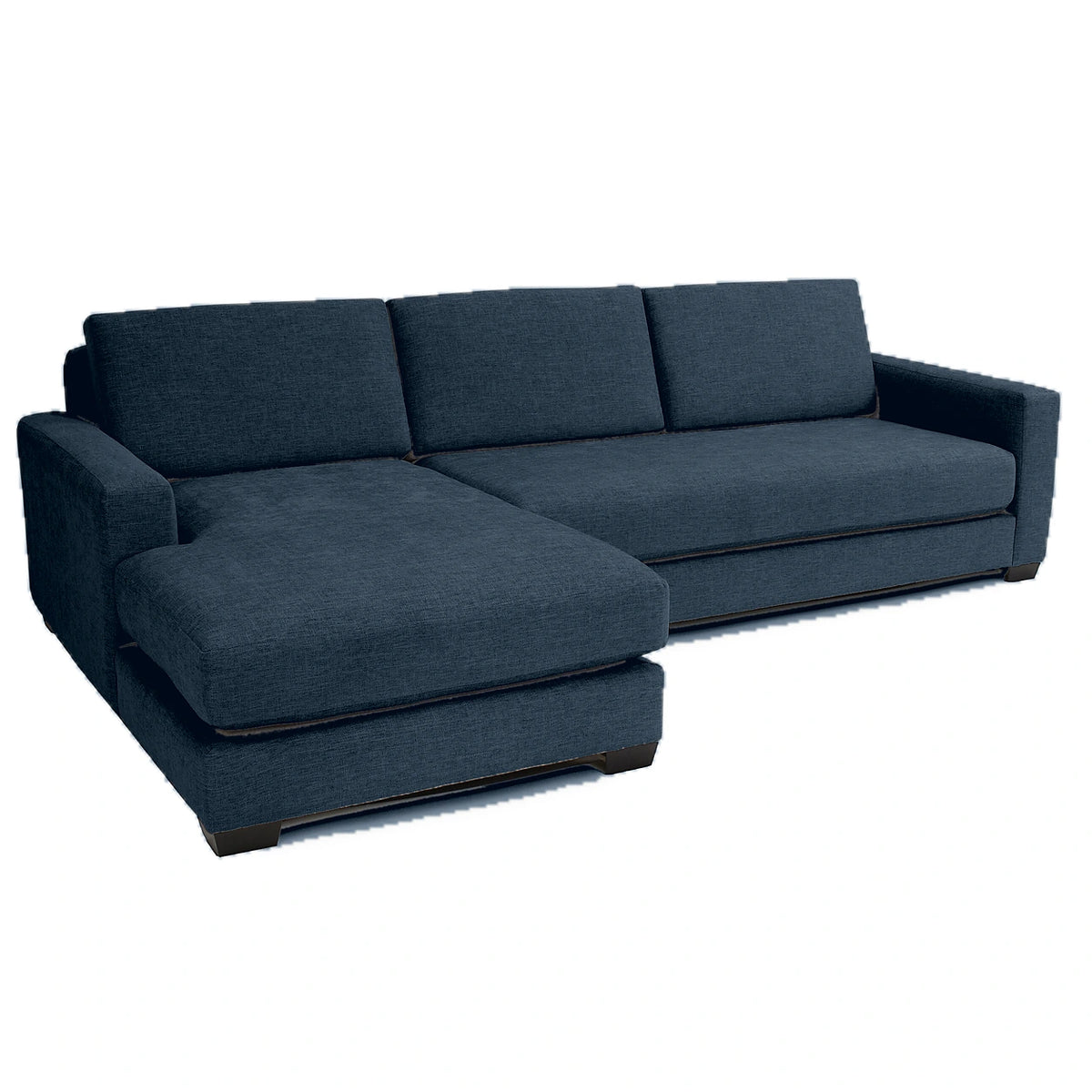 Canapé d'angle Mesa avec chaise longue à gauche - Tissu