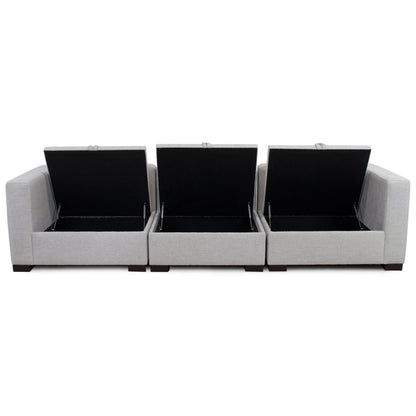 Nook (Modular with storage) - Leather