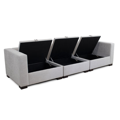 Nook (Modular with storage) - Leather