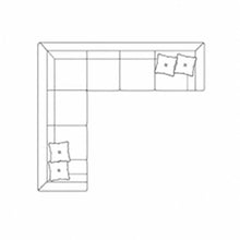 7 seater corner sectional