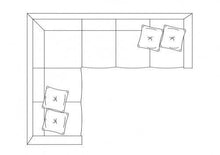 7 piece corner sectional
