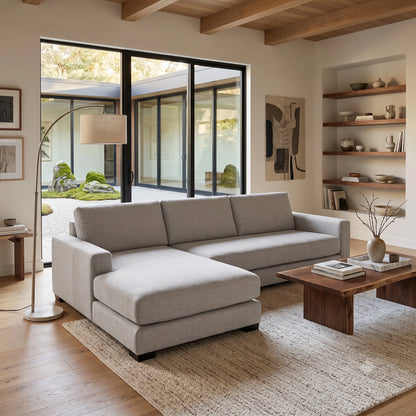 Mesa Sectional with Left Chaise - Fabric