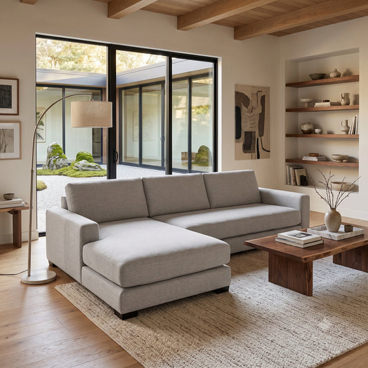 Mesa Sectional with Right Chaise - Fabric
