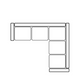 Nova corner Sectional 5 seater
