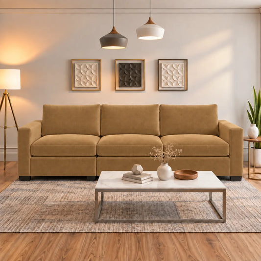 Nook (Modulable avec rangement) - Velours