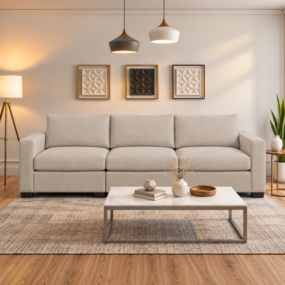 Nook (Modulaire avec rangement) - Tissu