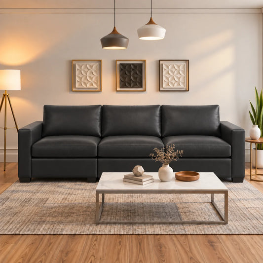 Nook (Modulable avec rangement) - Cuir
